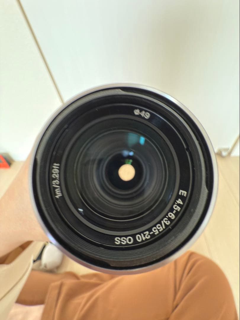 SONY E 55-210mm F4.5-6.3 シルバー SEL55210