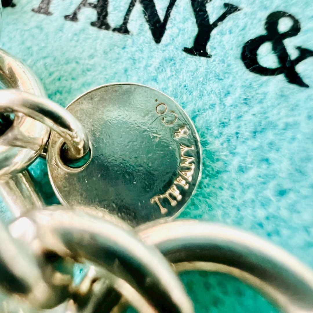 希少✨ティファニー　ブレスレット　カデナ　ロック　鍵　キー