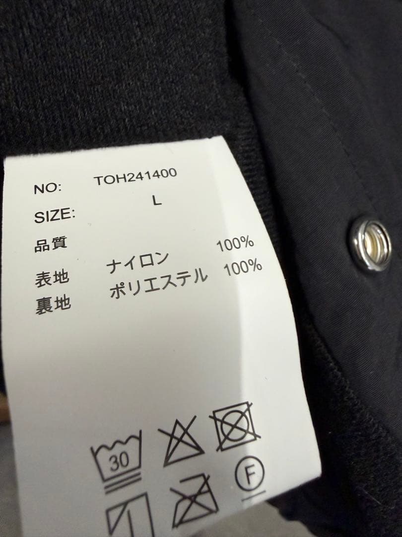 TSY コーチジャケット 黒　山田レン　tattoo studio yamada