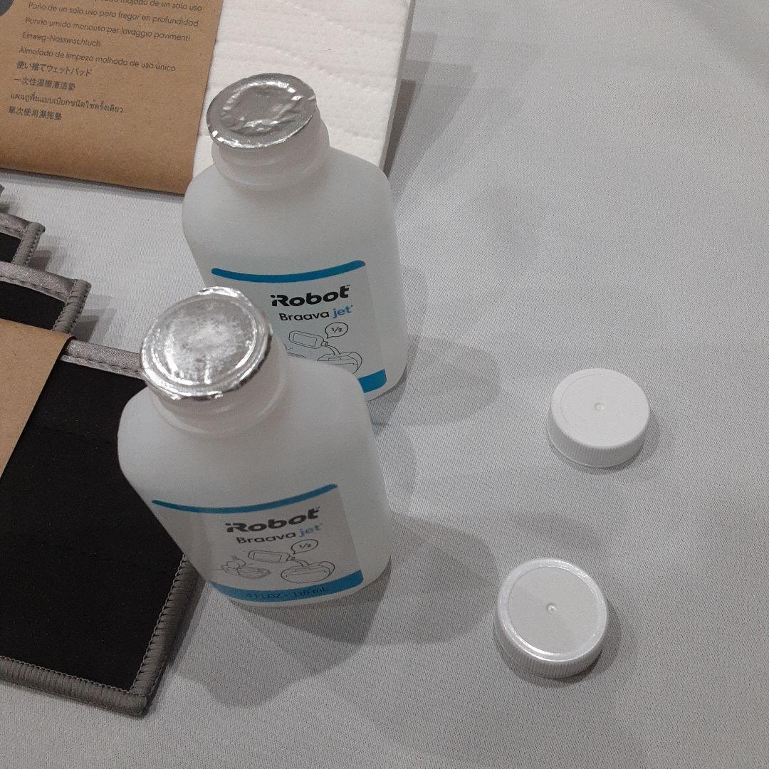 新品●ブラーバジェットm6 ウェットパッド/ドライパッド/純正洗剤セット●ルンバ