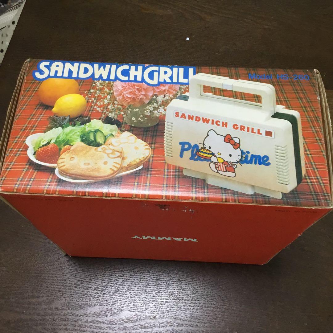 【ハローキティ10周年記念】サンドウィッチグリル