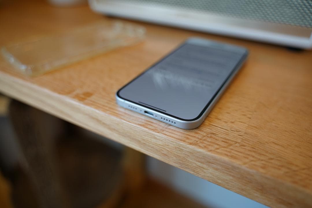 美品 iPhone15plus 128GB SIMフリー ブルー