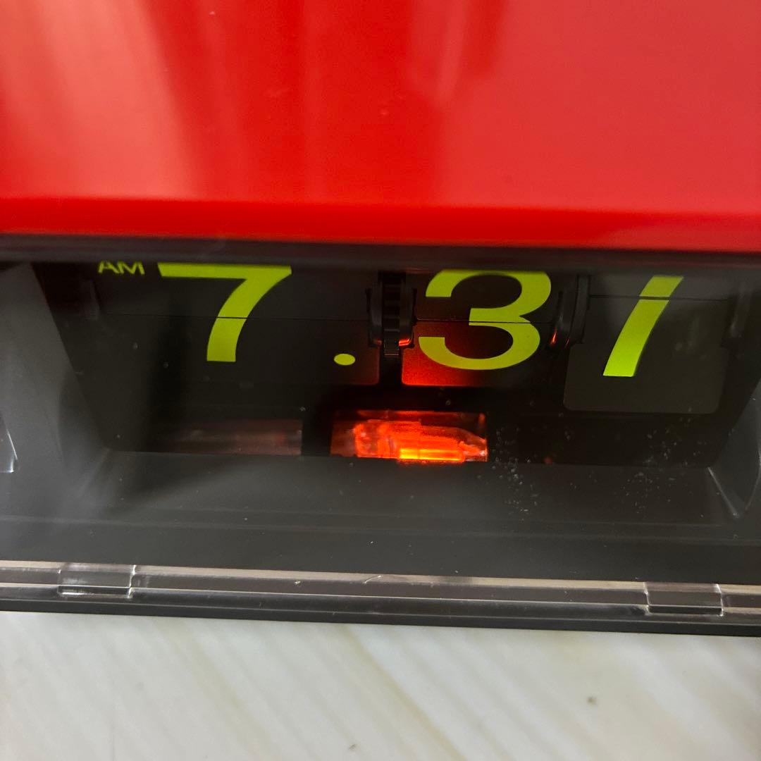 昭和レトロ　デジタル時計　パタパタ時計　目覚まし時計　新品　シチズン