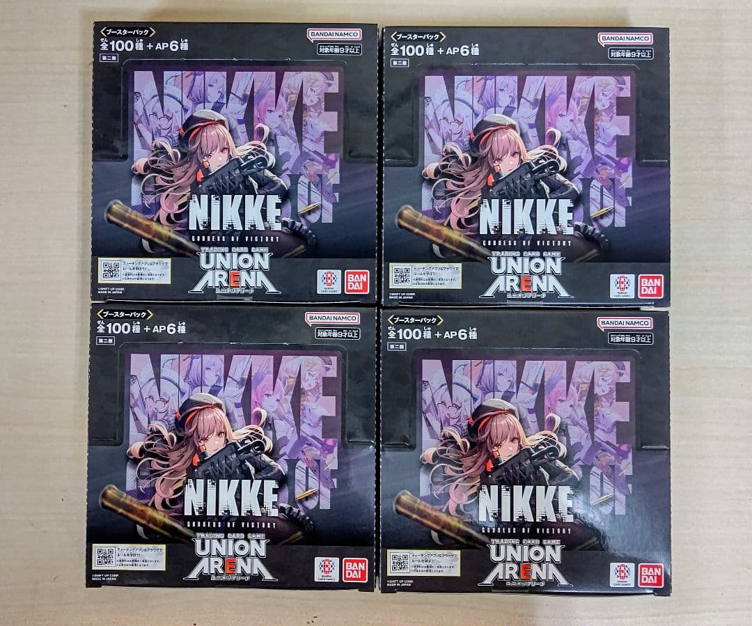 第二版 ユニオンアリーナ 勝利の女神 NIKKE UA18BT 4BOX 未開封