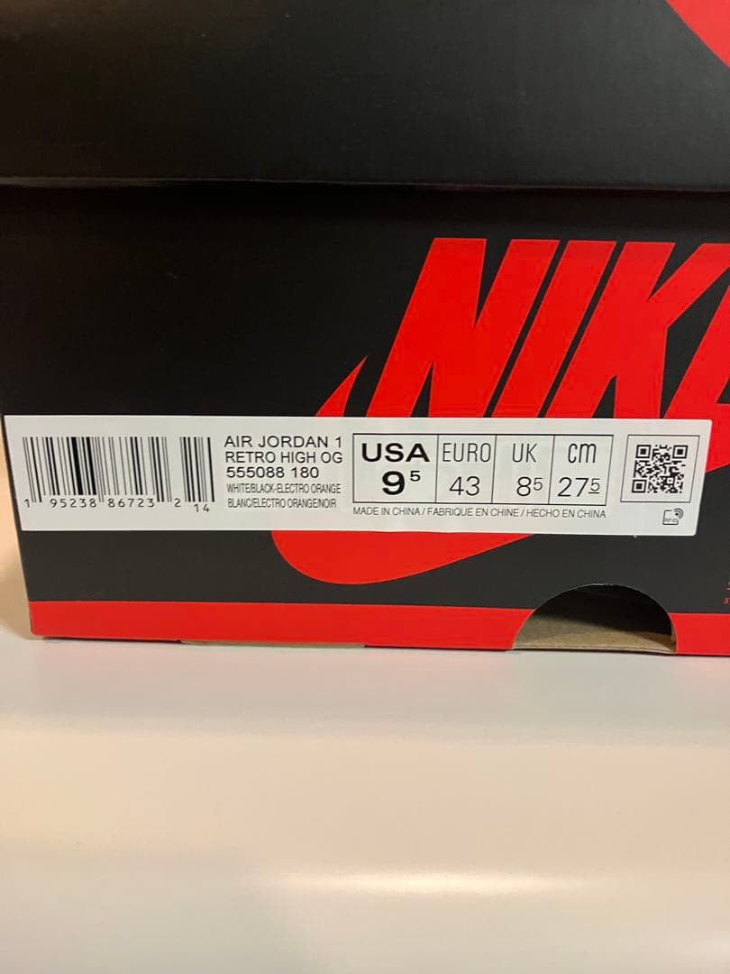 靴 Nike Air Jordan 1 Retro High OG