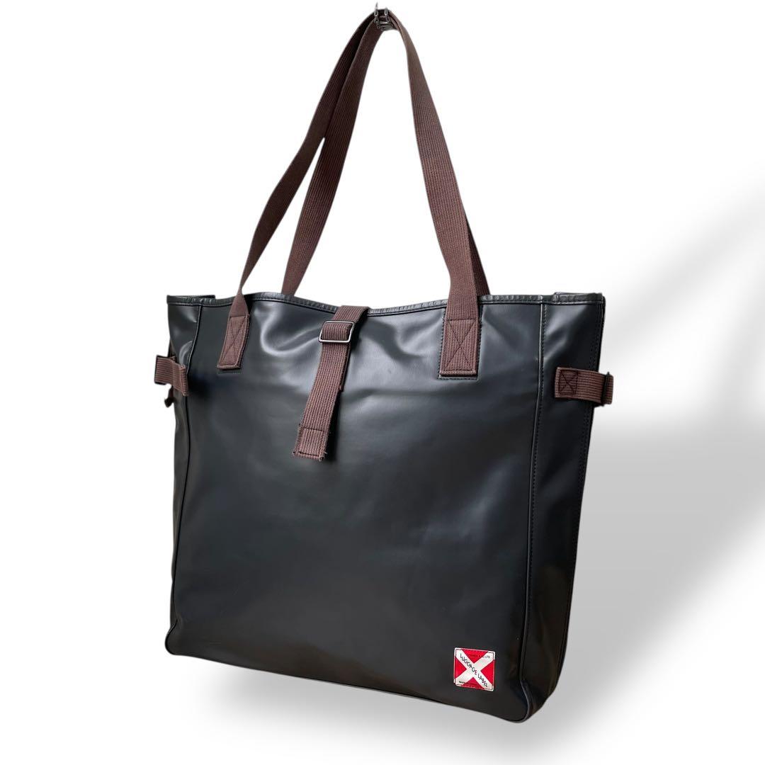 バッグ LUGGAGE LABEL LINER Tote Bag Black Japan