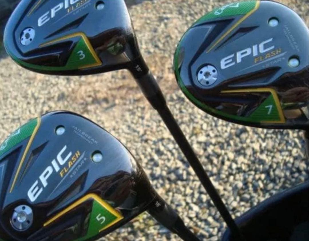 【大幅値下】Callaway EPIC FLASH FW3・5・7番セット