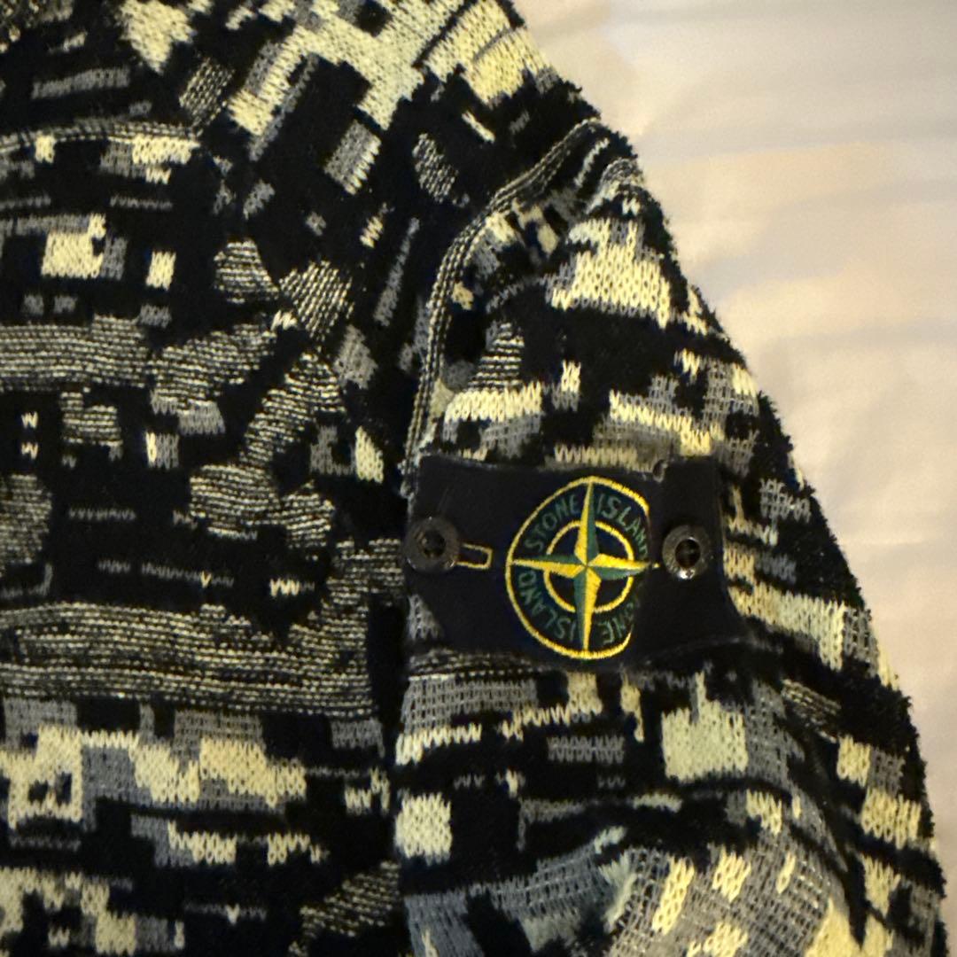 STONE  デジタルカモフラージュニット