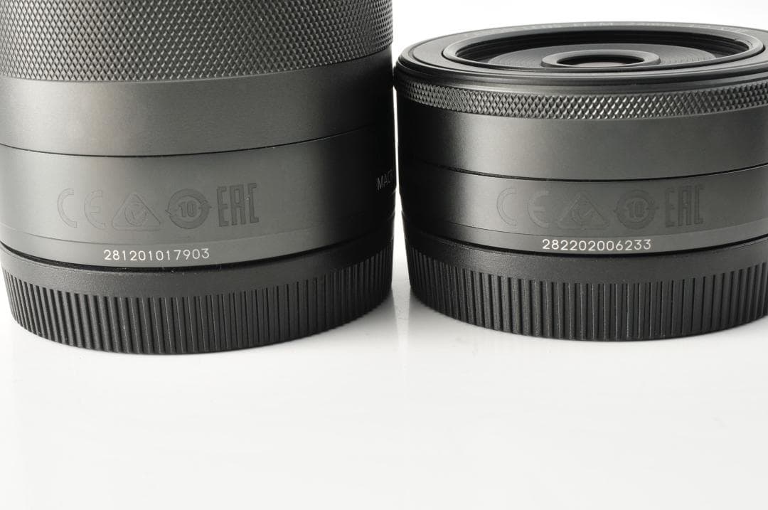 Canon キヤノン EOS M3 ブラック +EF-M ダブルレンズ#1208