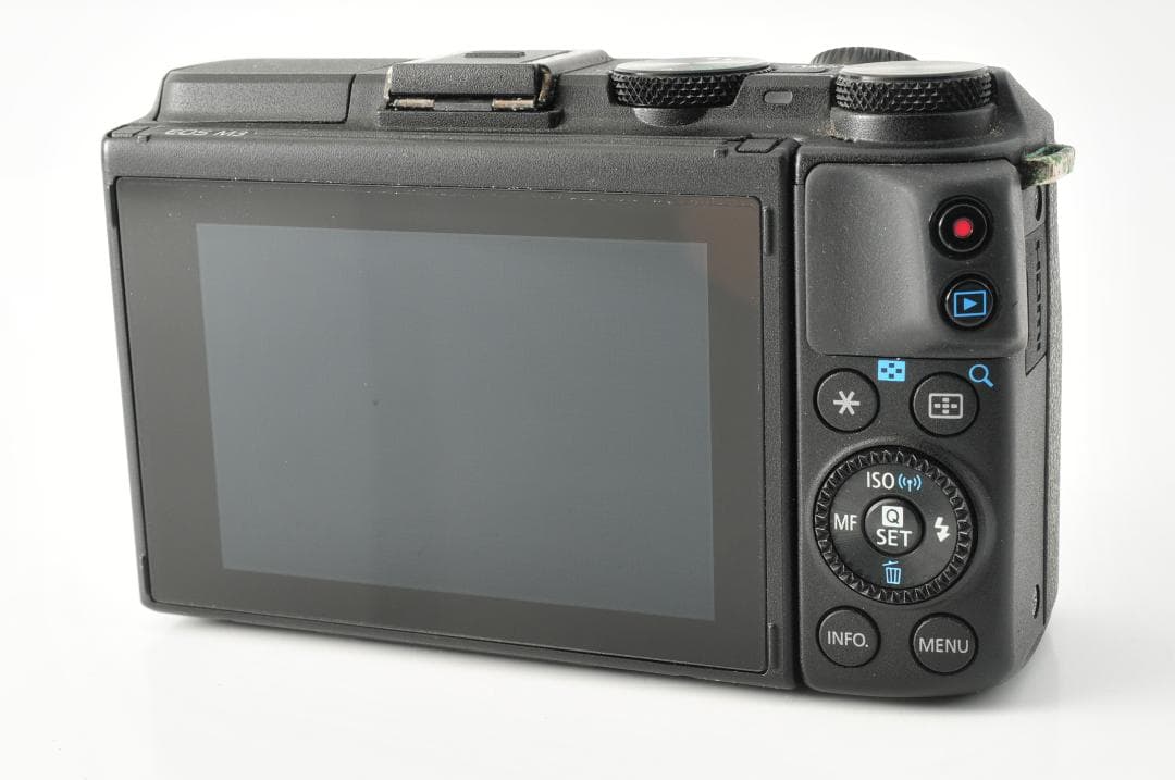 Canon キヤノン EOS M3 ブラック +EF-M ダブルレンズ#1208