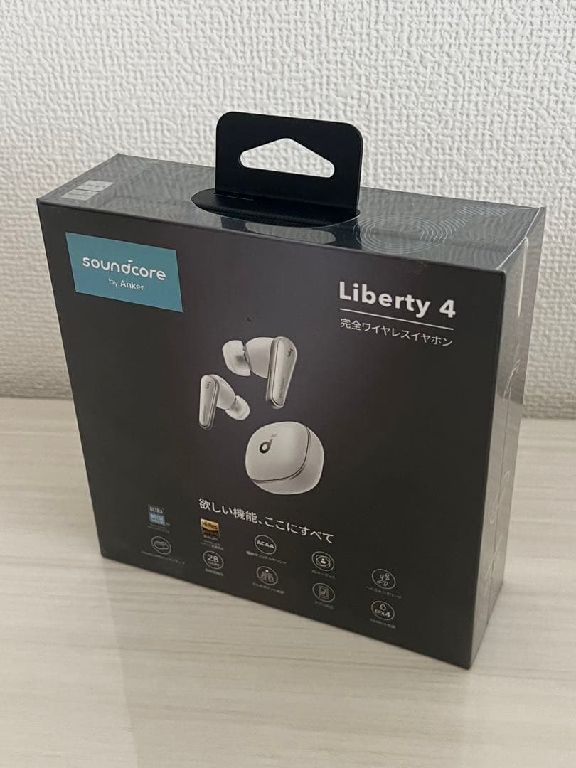 【新品未開封】Anker Soundcore Liberty4 ホワイト