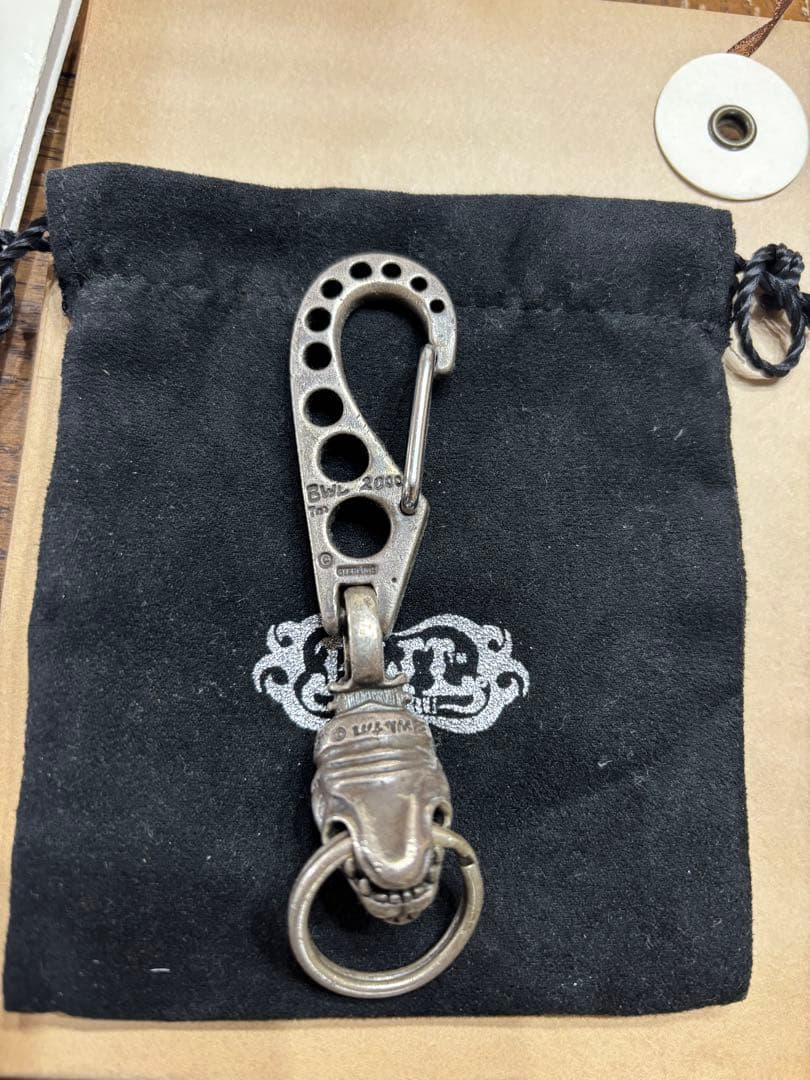 ビルウォールレザー　キーチェーン　ドッグ　ドック