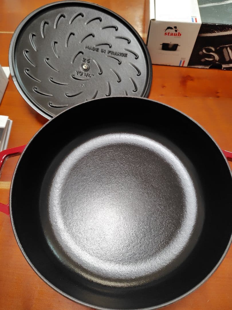 STAUB ブレイザー ソテーパン 26 チェリー ストウブ チェリー