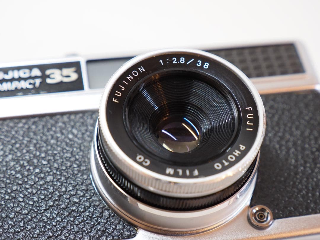 整備品 FUJICA COMPACT 35 フィルムカメラ