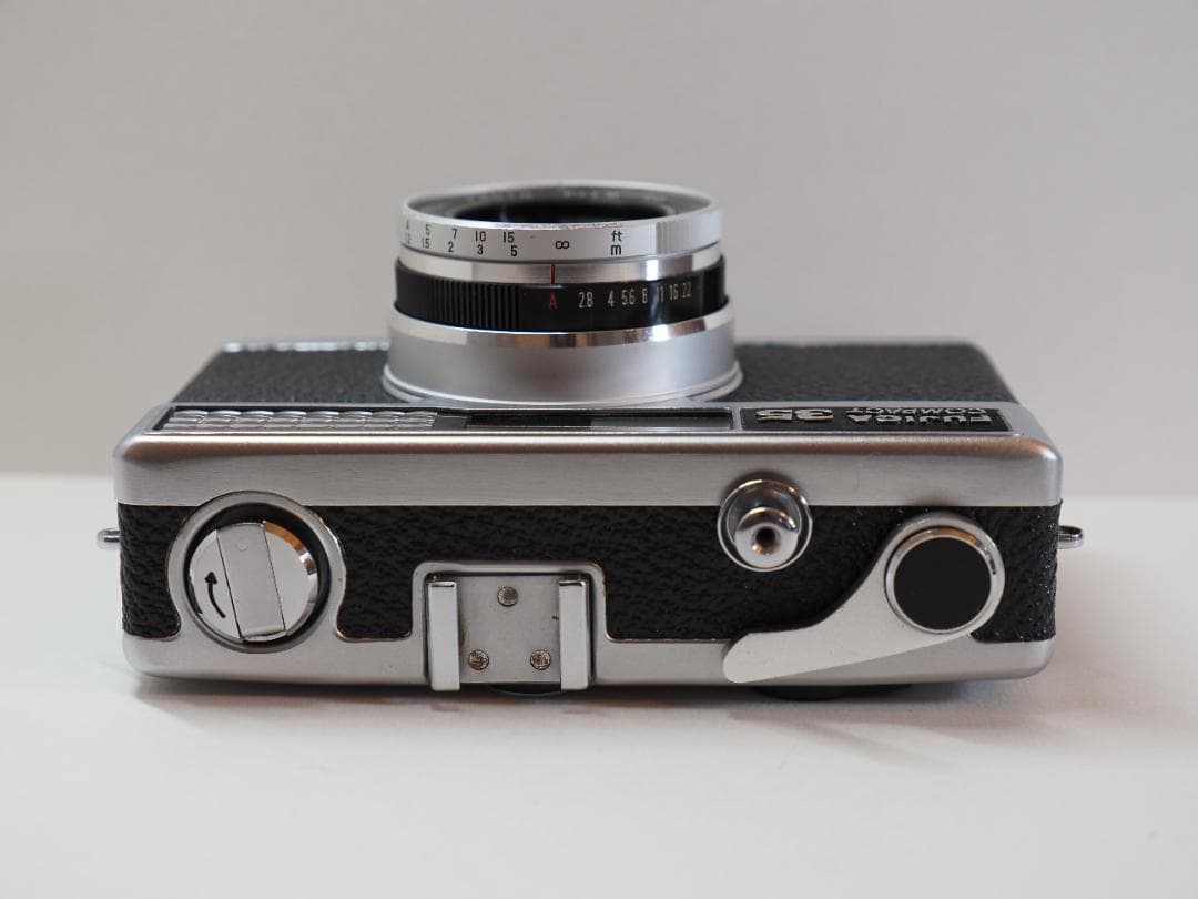 整備品 FUJICA COMPACT 35 フィルムカメラ