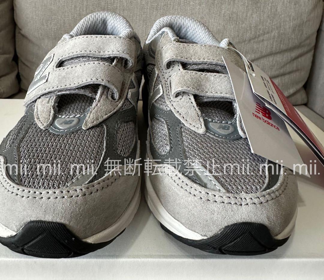 新品未使用 ニューバランス PV990GL6 キッズ18.5 グレー タグ付き