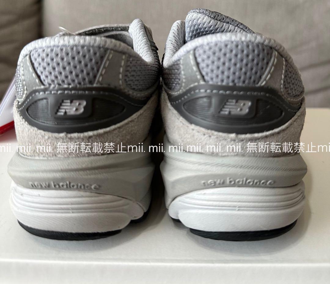 新品未使用 ニューバランス PV990GL6 キッズ18.5 グレー タグ付き
