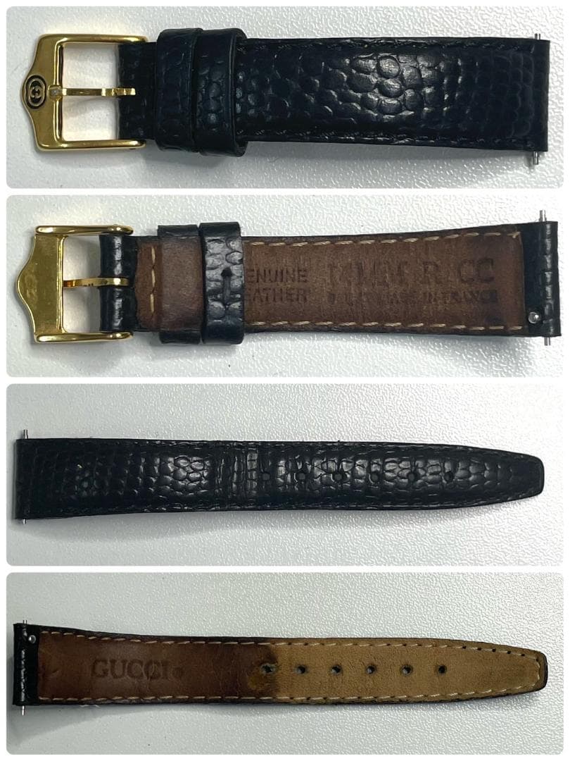 【正規品】 GUCCI 6300L 白文字盤 チェンジベルト レディース腕時計