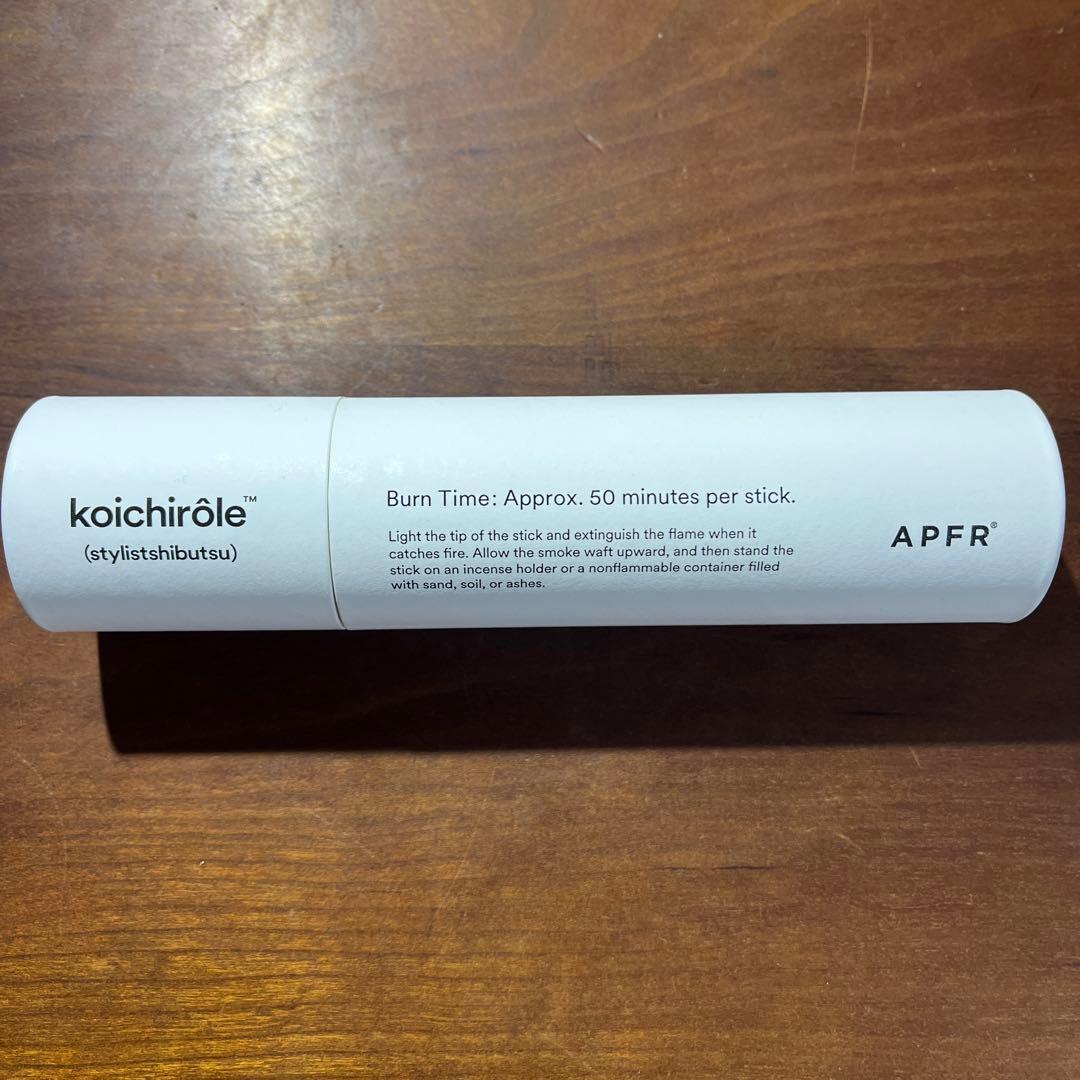 希少 スタイリスト私物 APFR INCENSE STICKS