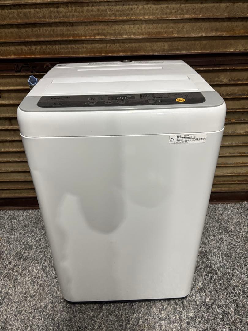パナソニック 洗濯機 5.0kg NA-F50B11 2018年製