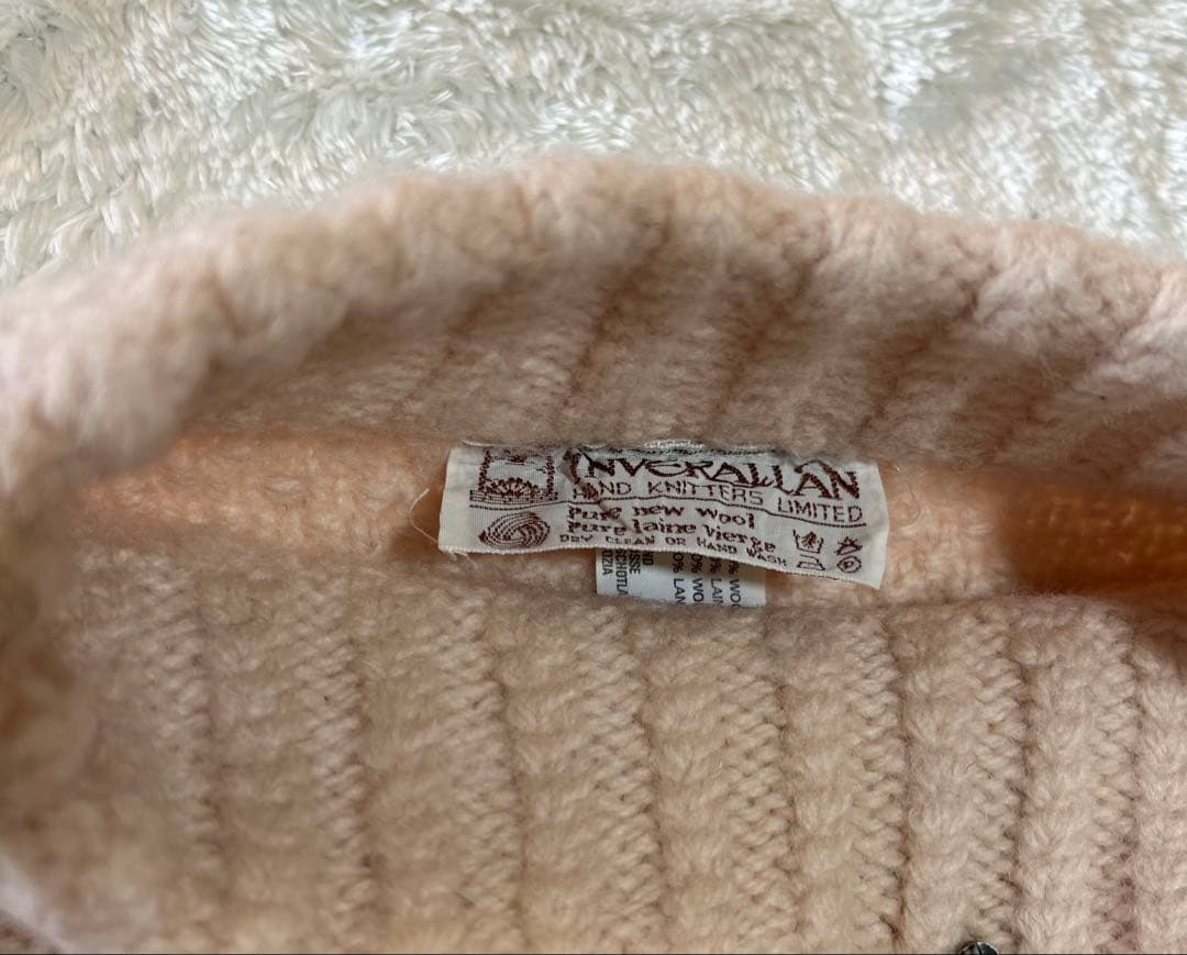 INVERALLAN インバーアラン ピュアニューウール製ハンドニット セーター