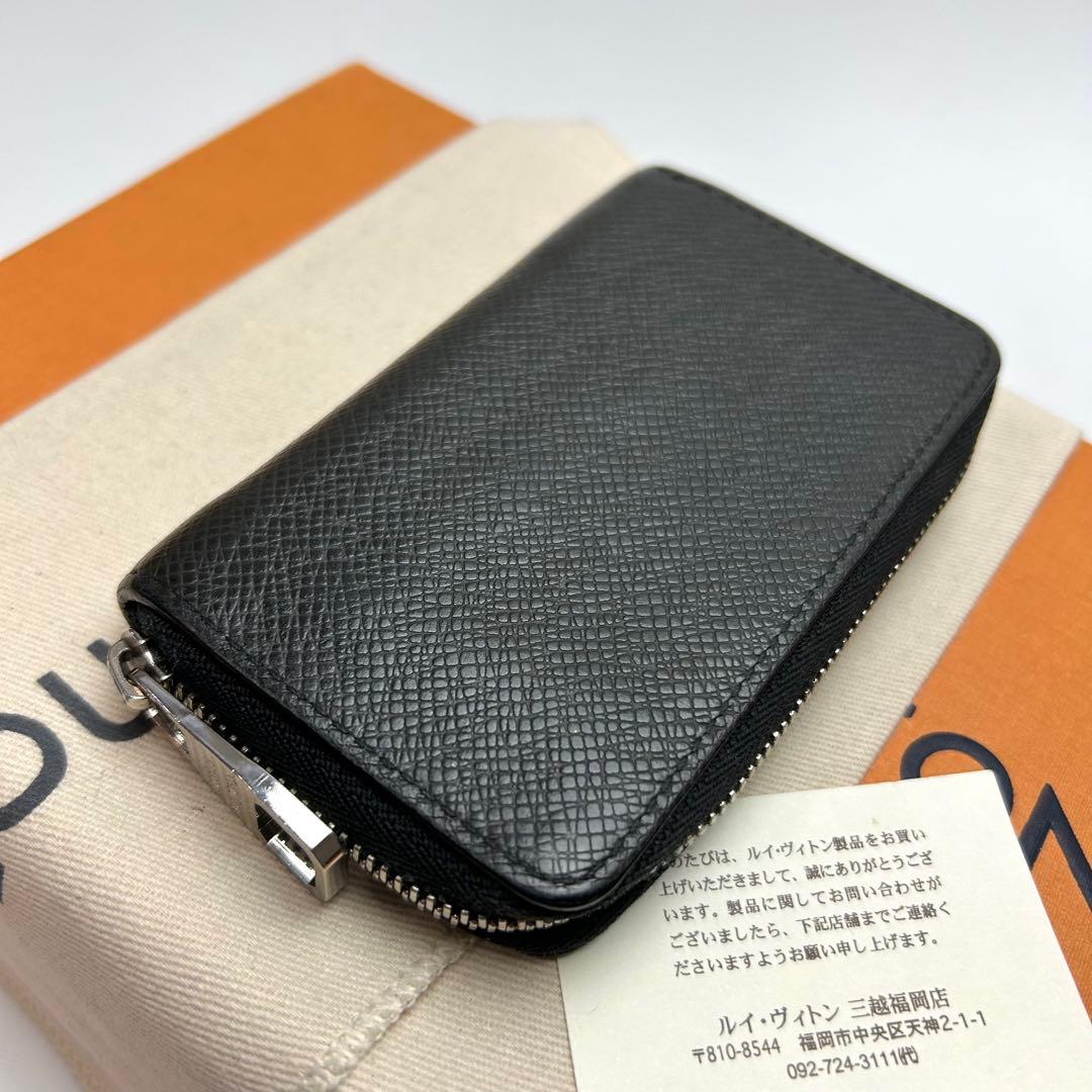 鑑定済 ルイヴィトン タイガ 超お買得 ジッピーパース ミニ財布