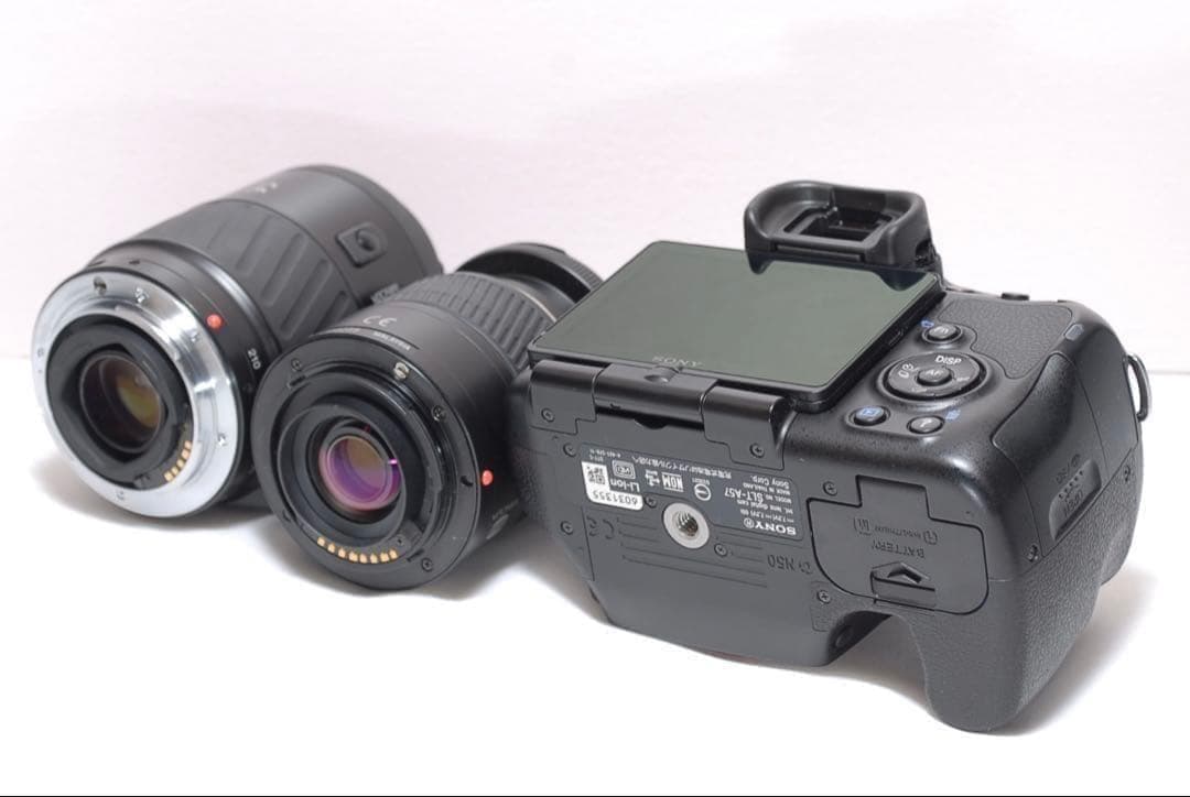 ✨美品✨SONY α57 ✨ダブルレンズ✨スポーツ観戦に✨簡単操作✨スマホ転送✨