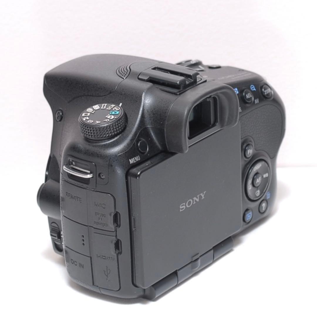 ✨美品✨SONY α57 ✨ダブルレンズ✨スポーツ観戦に✨簡単操作✨スマホ転送✨