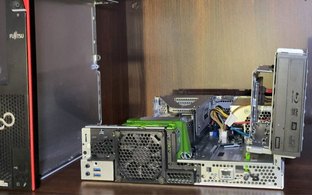 富士通デスクトップ パソコン ESPRIMO I-O DATA モニター セット