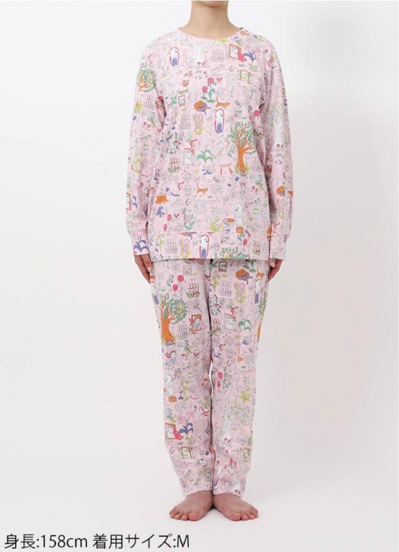 ツモリチサトスリープ　2025新作パジャマ　ワンダーフォレスト(ピンク/4L)