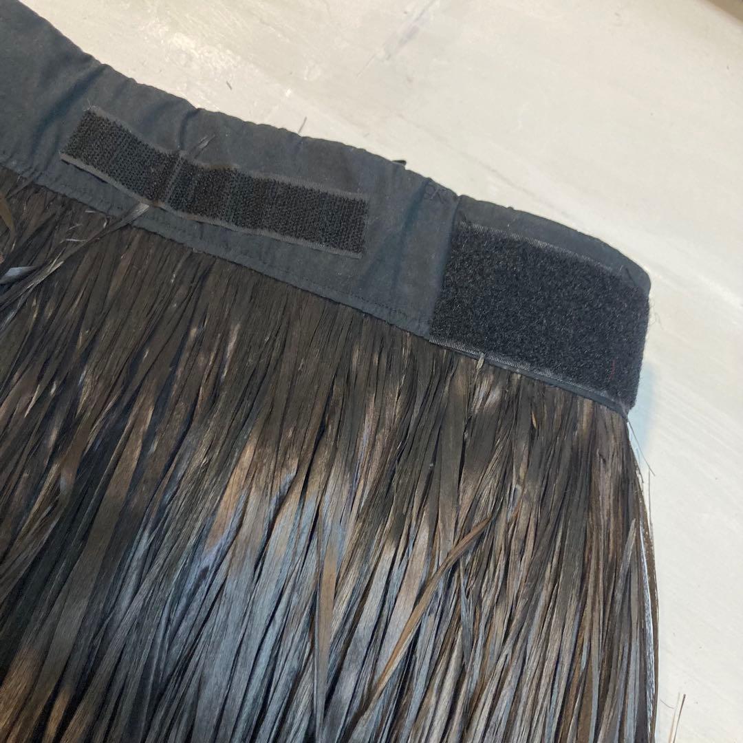 タヒチアンダンスオテアイイ&モレスカート。黒ブラック、2点セットほぼ未使用