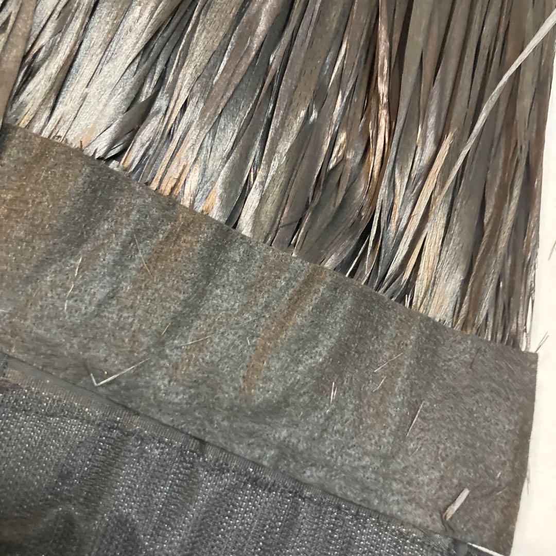 タヒチアンダンスオテアイイ&モレスカート。黒ブラック、2点セットほぼ未使用