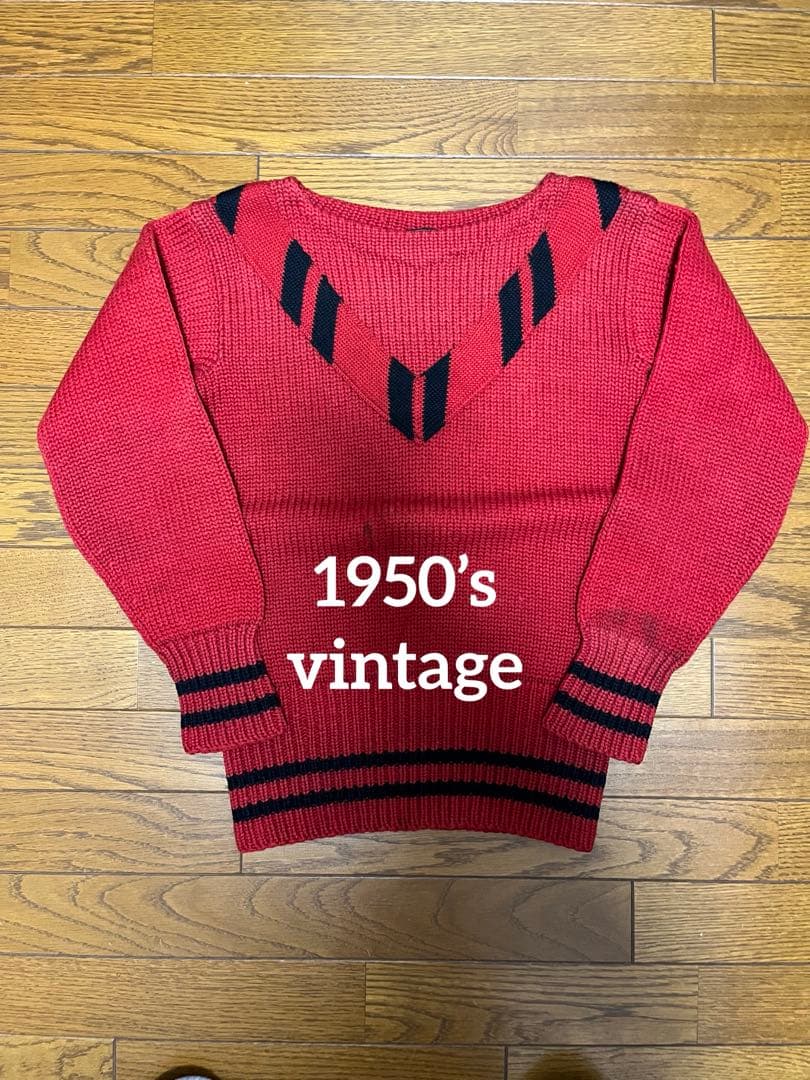 1950’s ボートネックニット　vintage