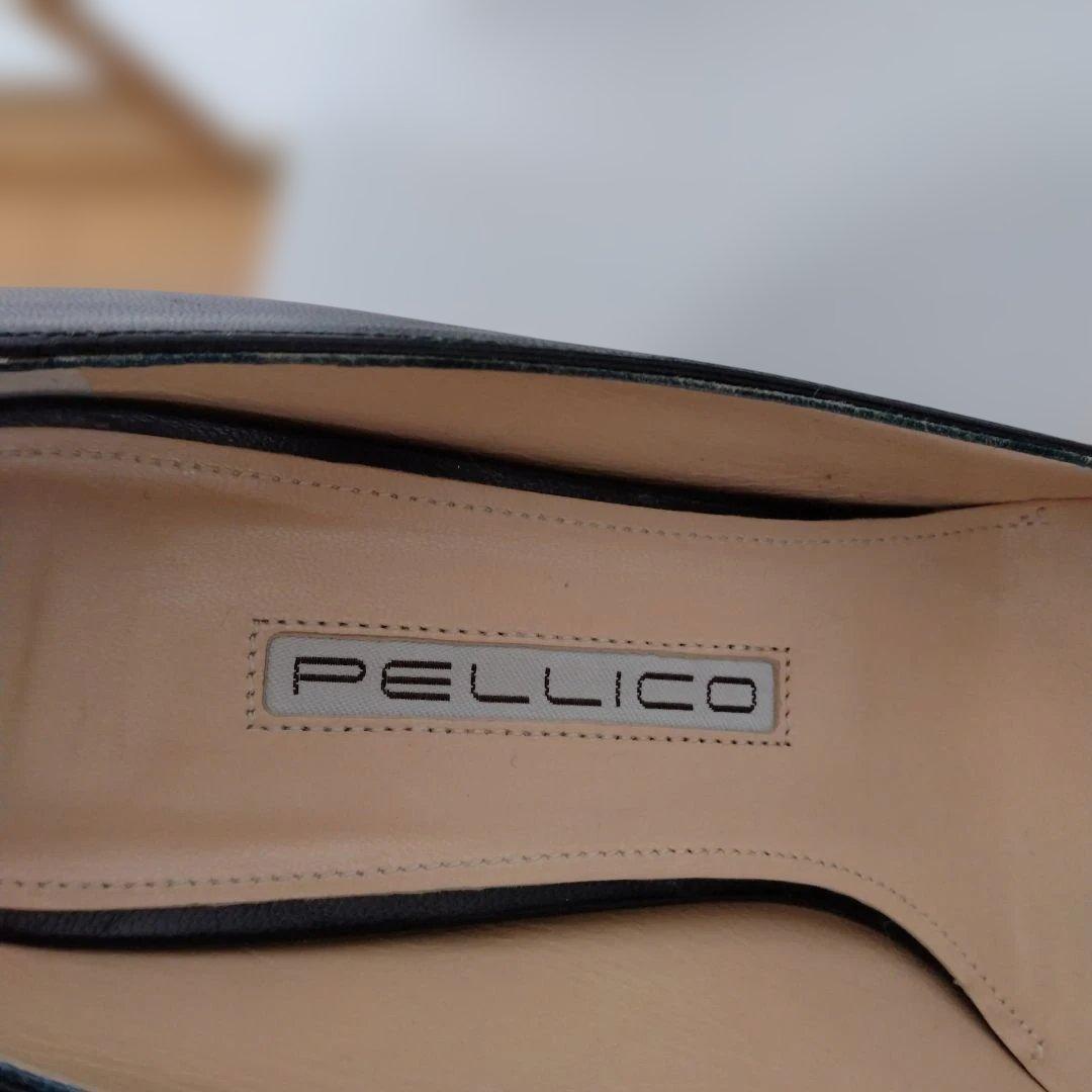 値下げ!美品 ペリーコ アニマ ポインテッドトゥ パンプス ブラック 37