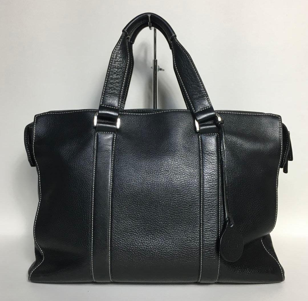 ｜美品｜ソメス ビジネスバッグ レザー ブラック