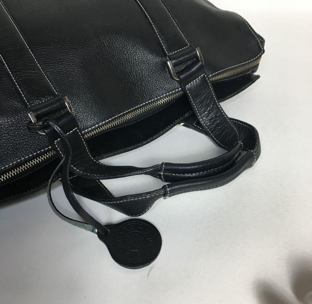 ｜美品｜ソメス ビジネスバッグ レザー ブラック