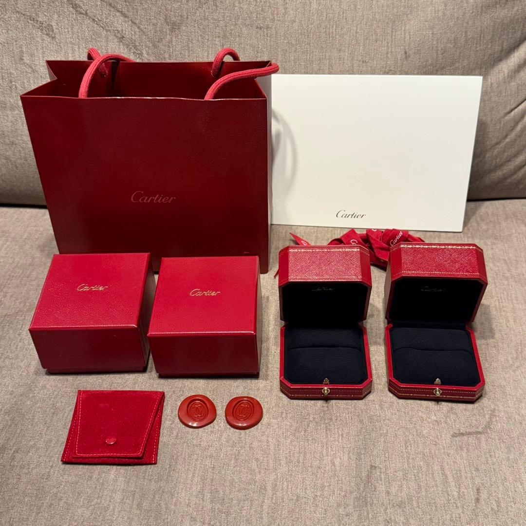 カルティエ　指輪　空箱