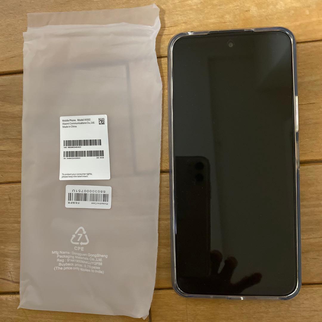 Redmi Note 10 JE グラファイトグレー 4GB/64GB 本体