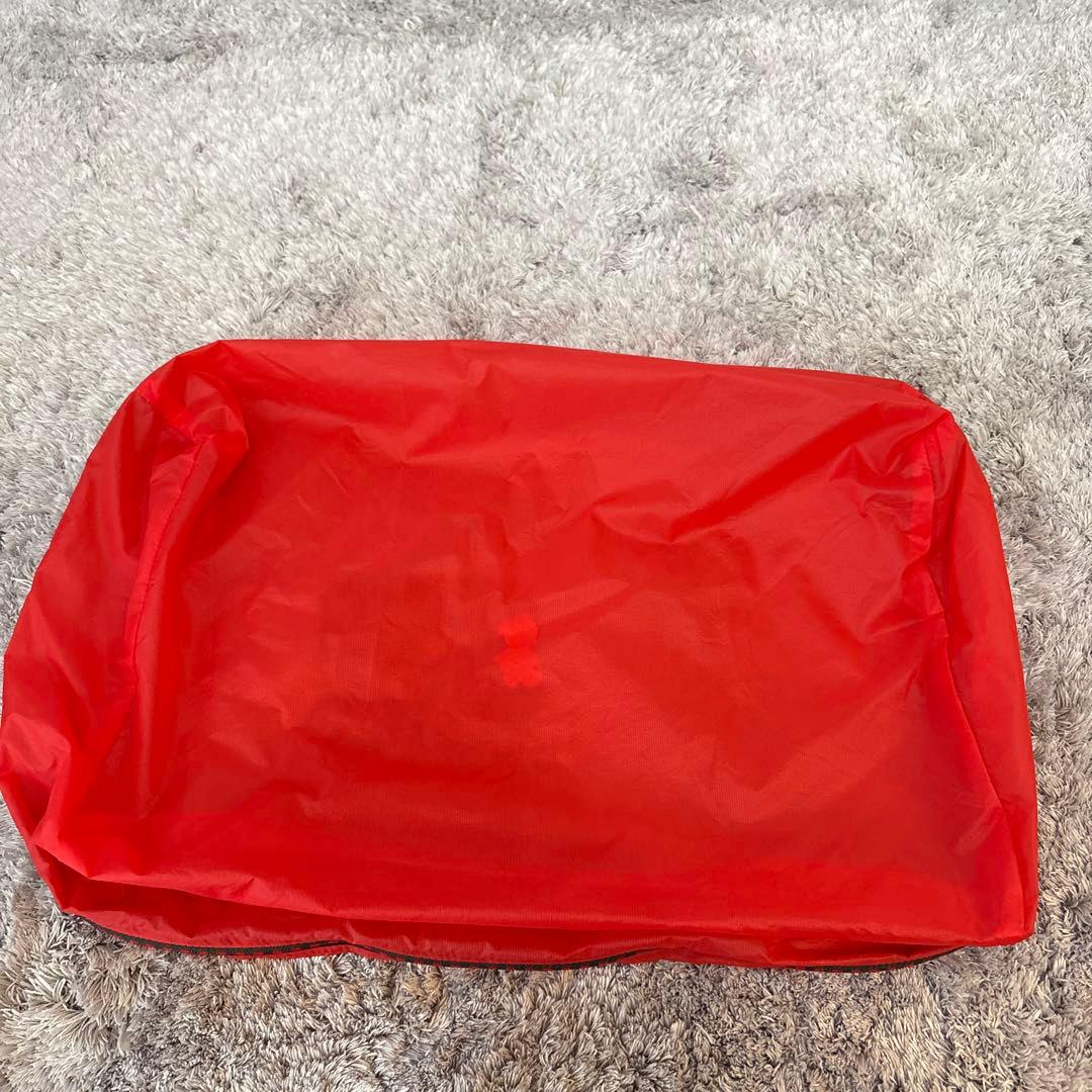 新品未使用　ファミリア　TO&FRO ポーチ　赤　レッド　L トゥーアンドフロー