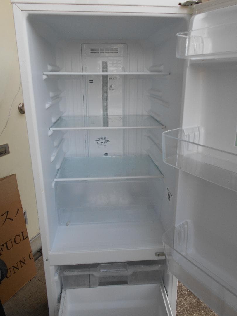 パナソニックホワイト冷蔵庫 168Lガラス棚付き