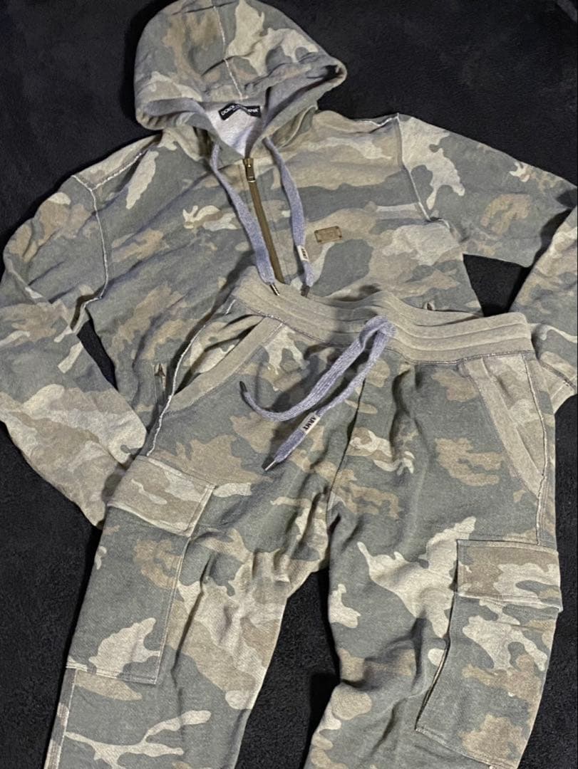 ドルチェ&ガッパーナ上下セットパーカー正規品sizeXL相当