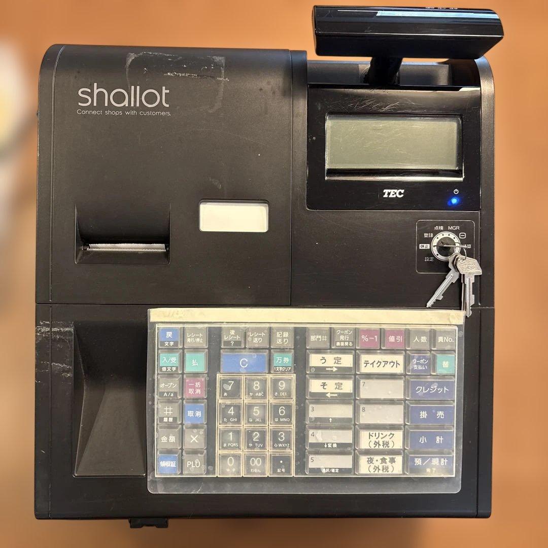 TEC shallot レジスター 黒色 MA-700