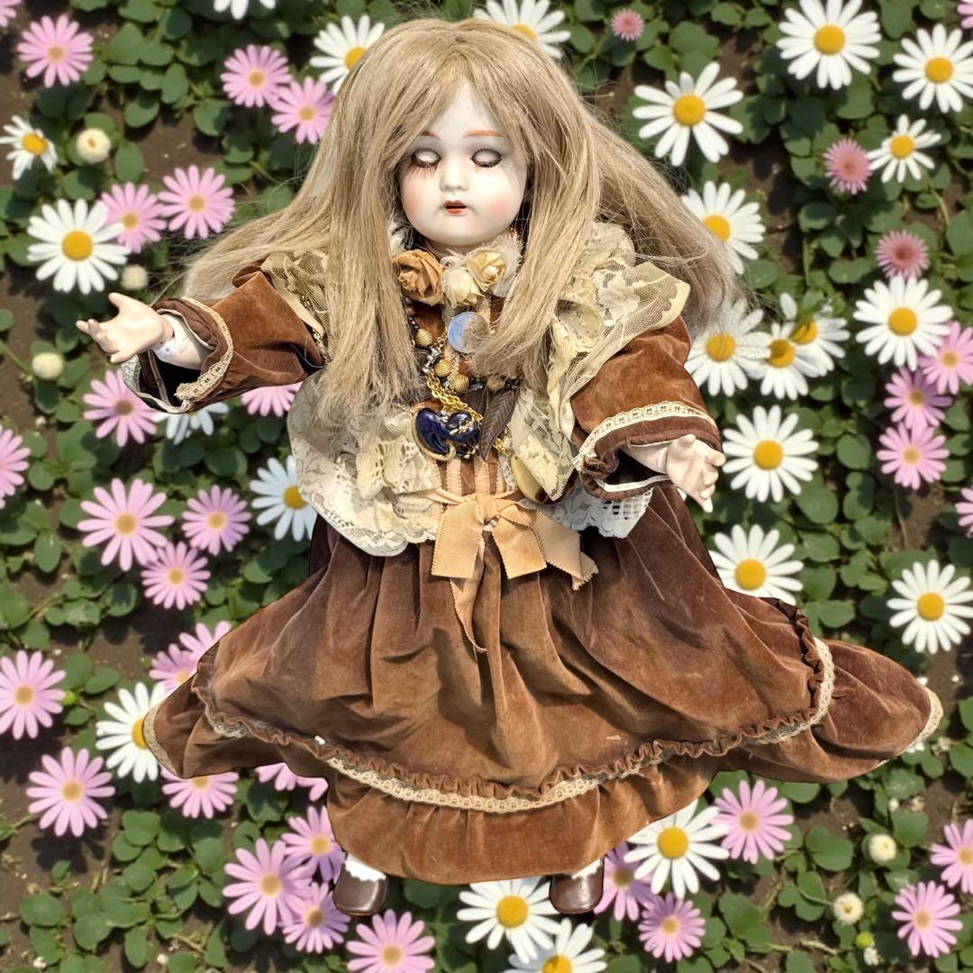 みほこ ビスクドール カマー ラインハルト ベルベット ドレス カメオ