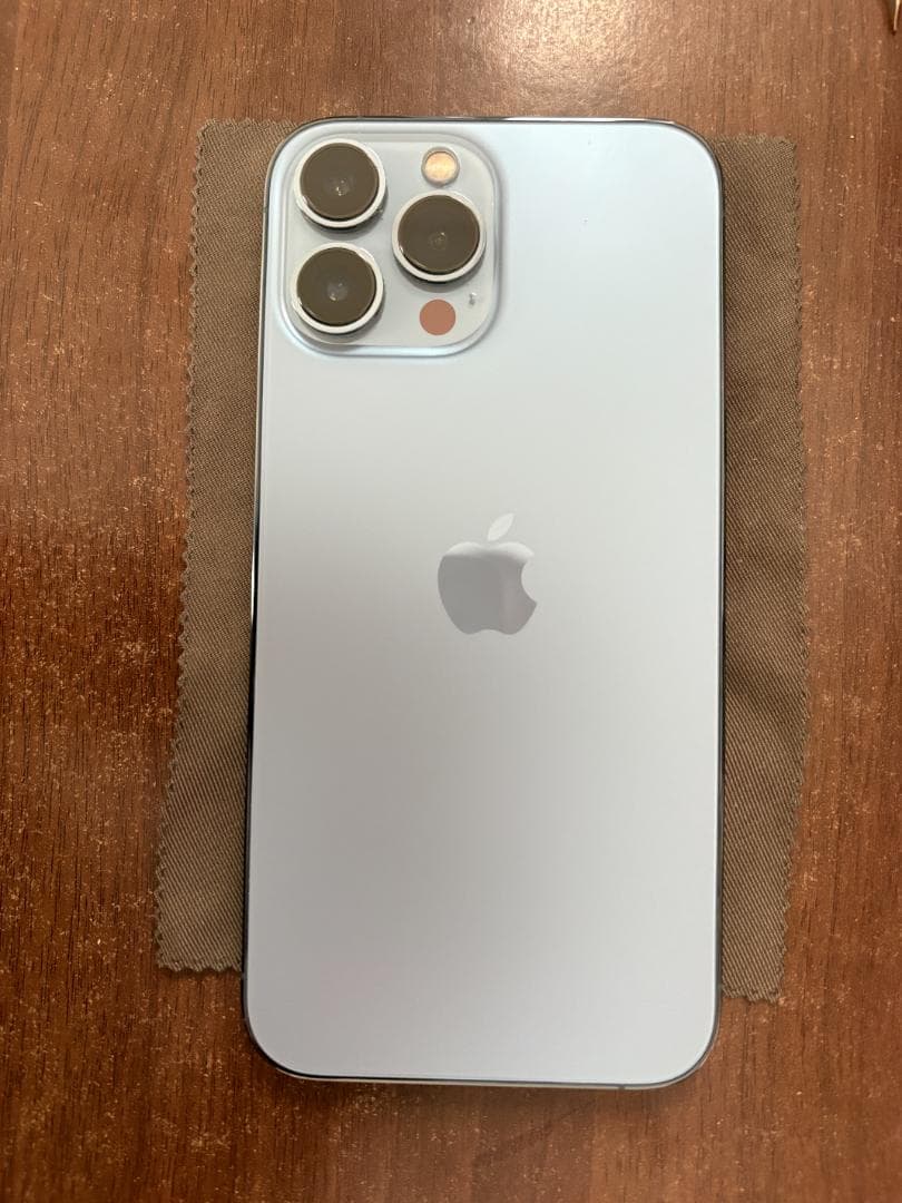 【バッテリー83%】美品iPhone13pro max 128GBシエラブルー