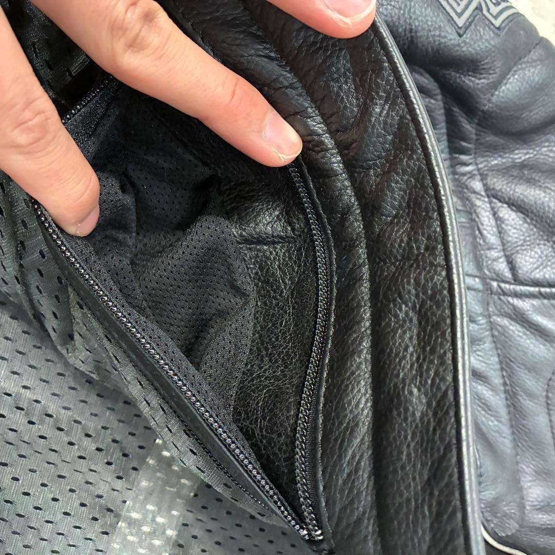 4*9様 【蛍光ロゴ】ハーレーダビッドソン　レザージャケット　スカル　ライダース