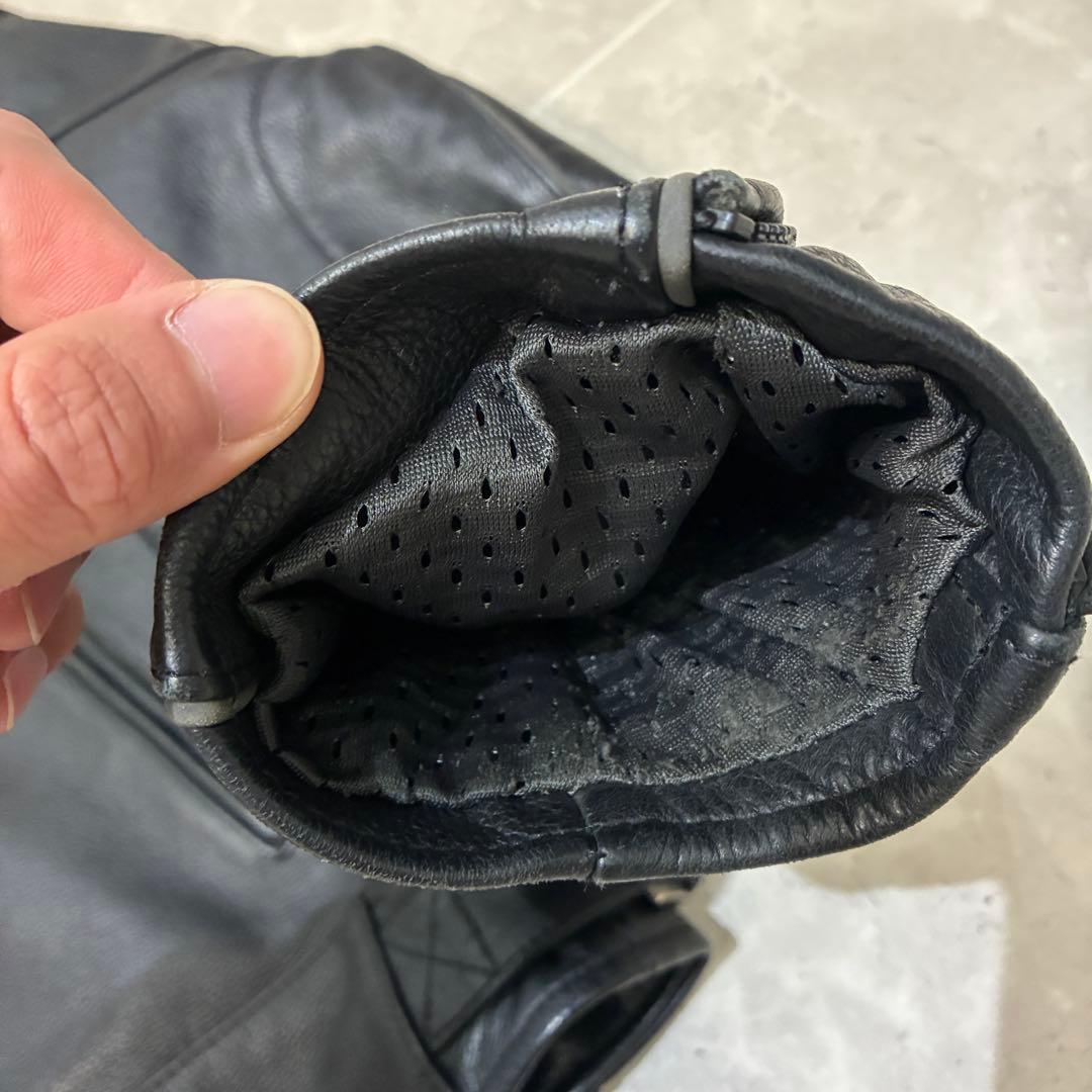 4*9様 【蛍光ロゴ】ハーレーダビッドソン　レザージャケット　スカル　ライダース