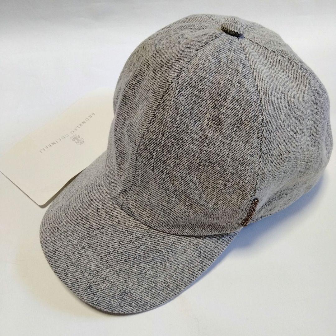 最終価格ブルネロクチネリ ベースボールキャップ　グレー　M