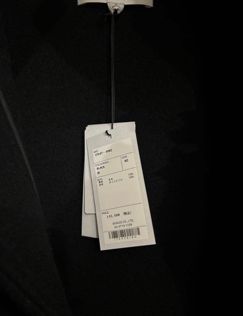 HYKE DOUBLE FACE DUFFLE JACKET サイズ2