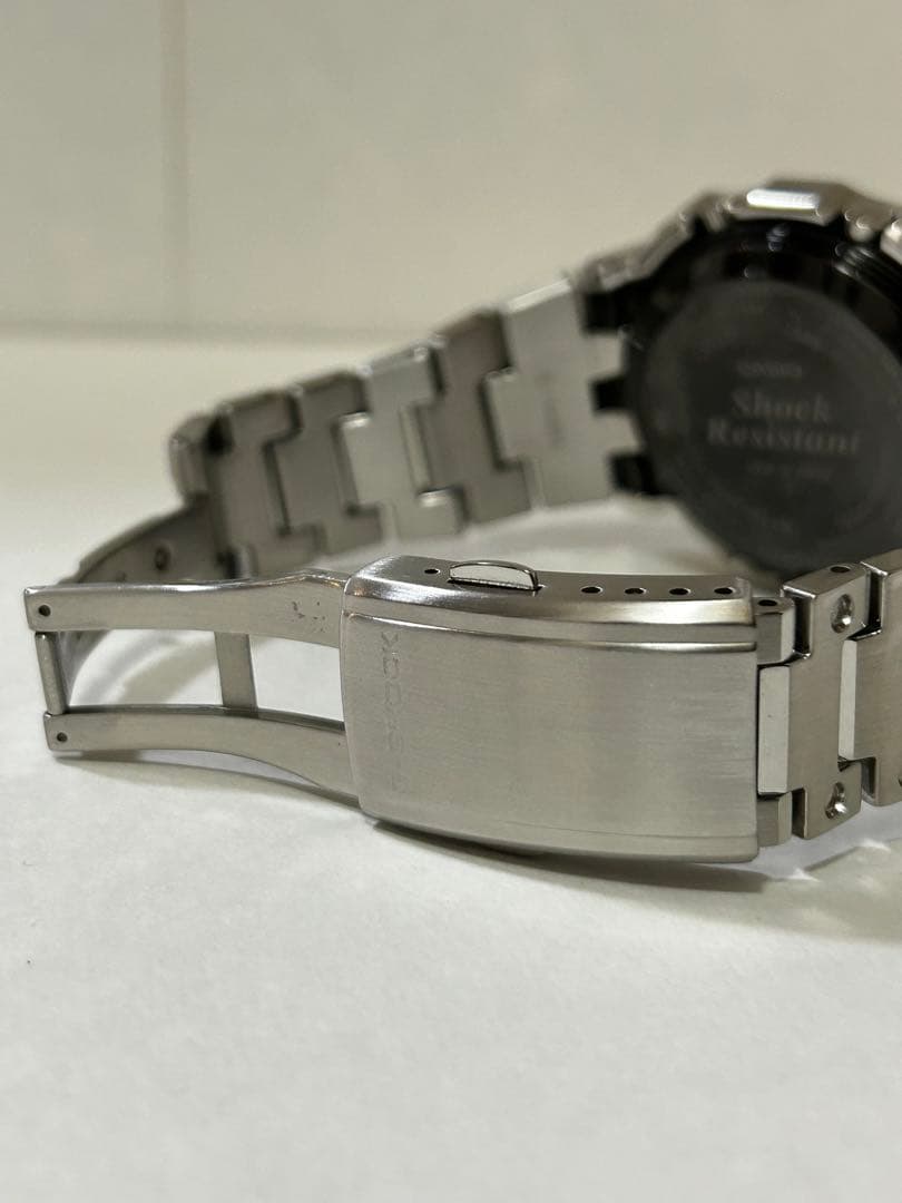 【極美品】G-SHOCK GMW-B5000D-1JF フルメタル シルバー