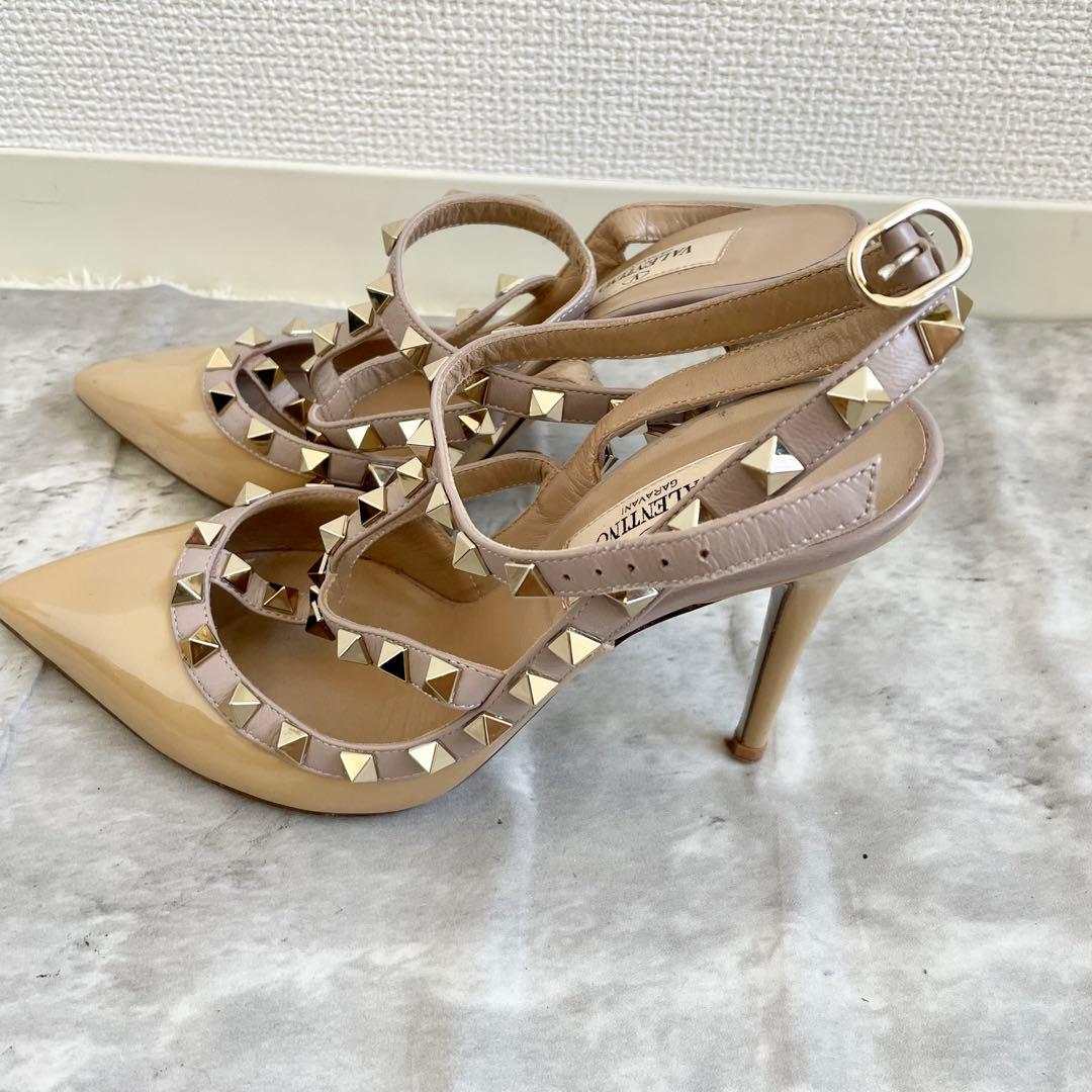 ヴァレンティノ ハイヒール パンプス ミュール 36 1/2 22㎝